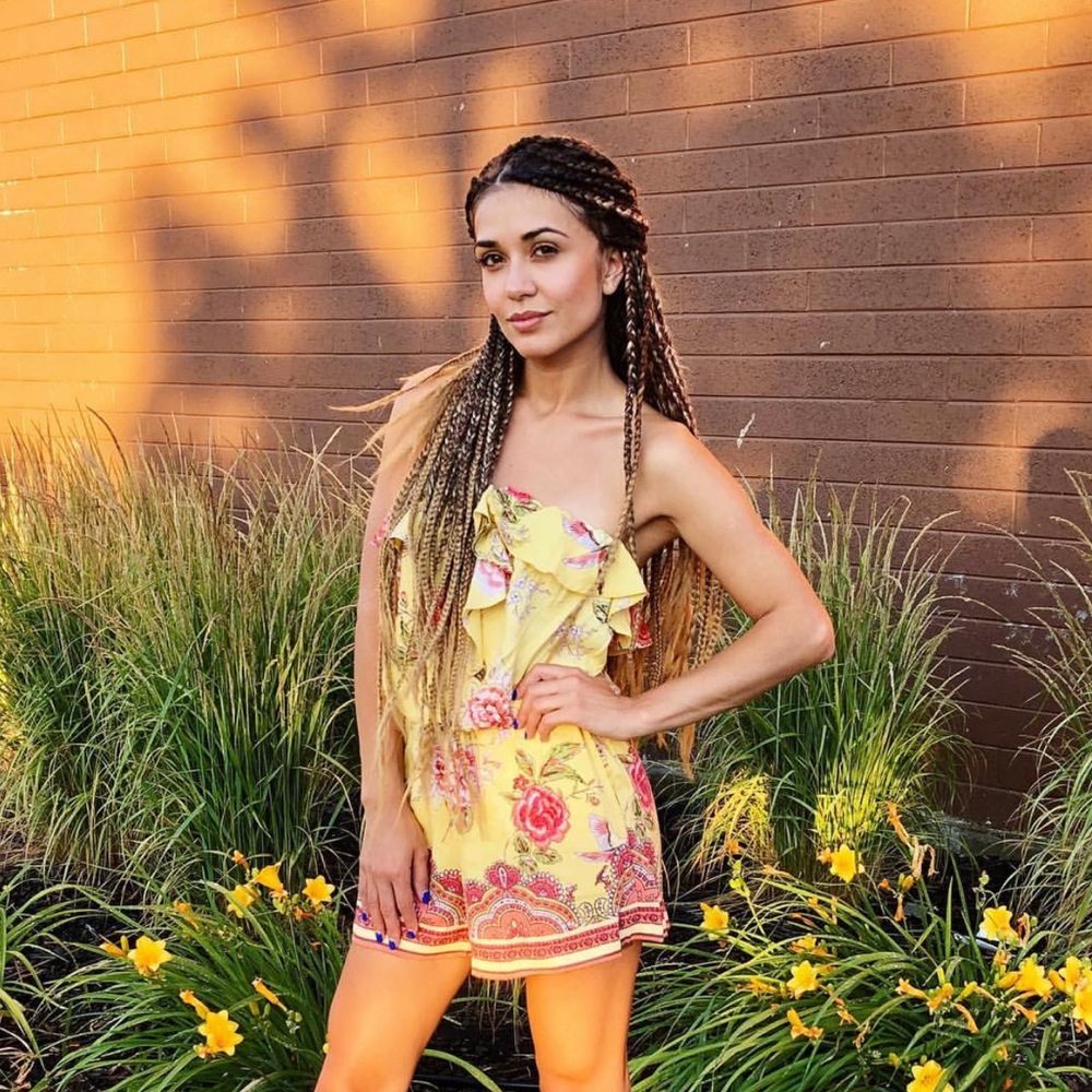 Angie Strapless Romper